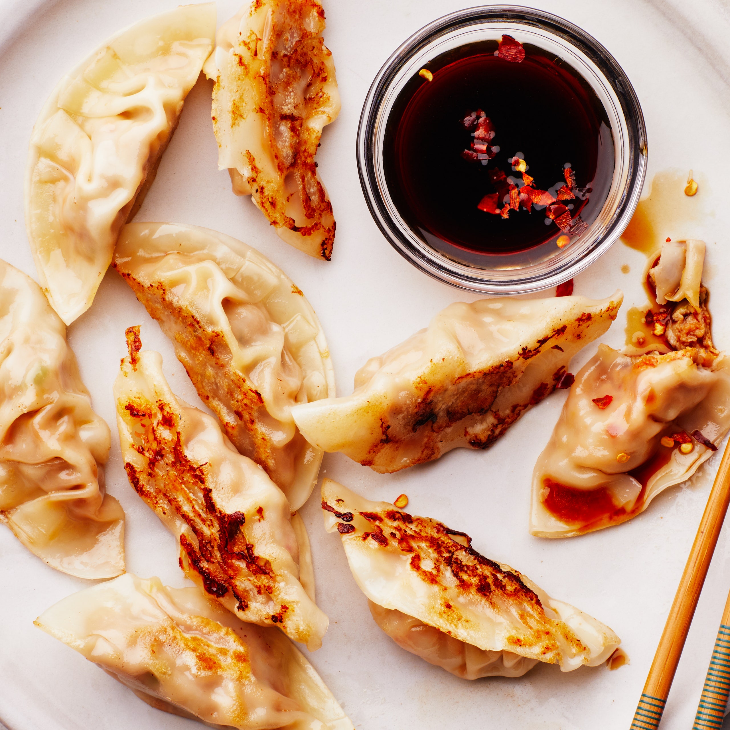 Pork and Kimchi Dumplings