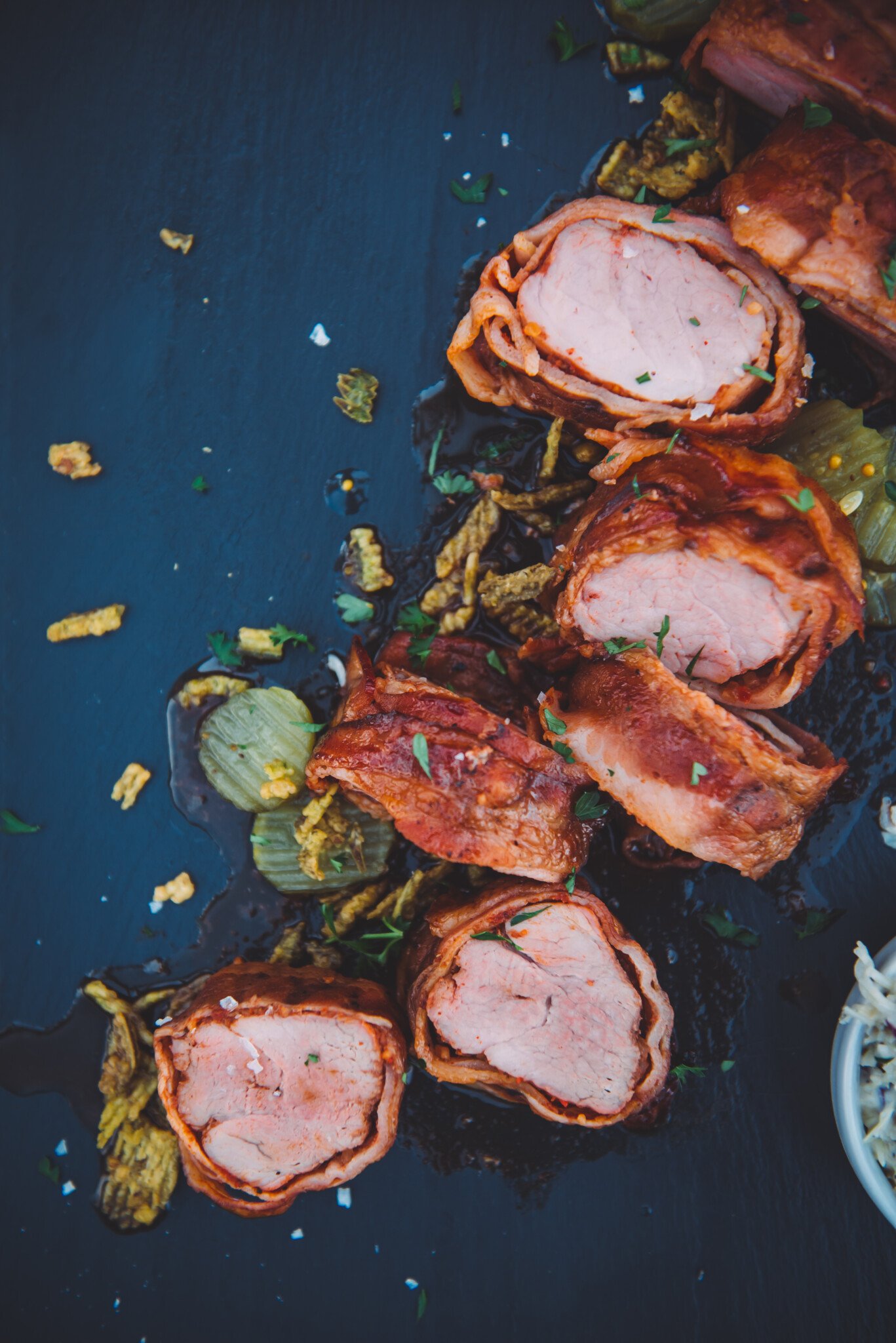 Easy Smoked Bacon Wrapped Pork Tenderloin