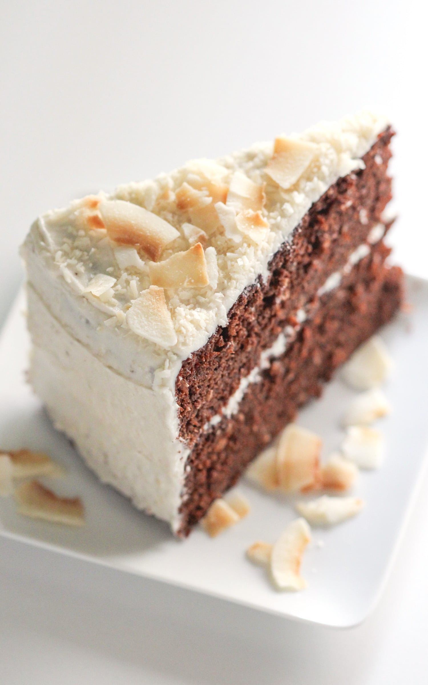 Healthy Chocolate Coconut Cake